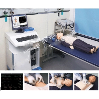 高智能数字化儿童综合急救技能训练系统(ACLS高级生命支持、计算机控制)GD/ACLS1600A (教师机)