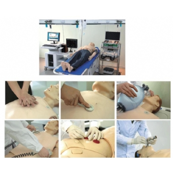 高智能数字网络化ICU(综合)护理技能训练系统(无自主呼吸)新品热销