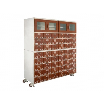 中药柜(钢木制48抽)