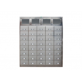 中药柜(不锈钢40抽)